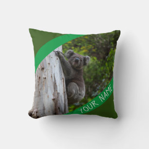 Koala klättning A Träd Australien Kudde