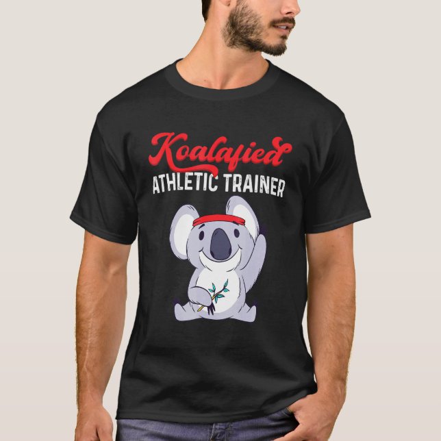 Koala Koalafied Athletic Trainer Cardio Koala T Shirt (Framsida)