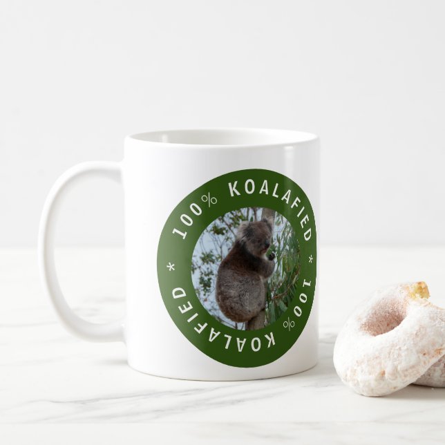 Koala Koalafied Qualified Cute Animal Australia Kaffemugg (Med munk)