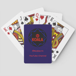 Koala kortlek med spelkort