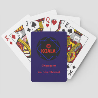 Koala kortlek med spelkort