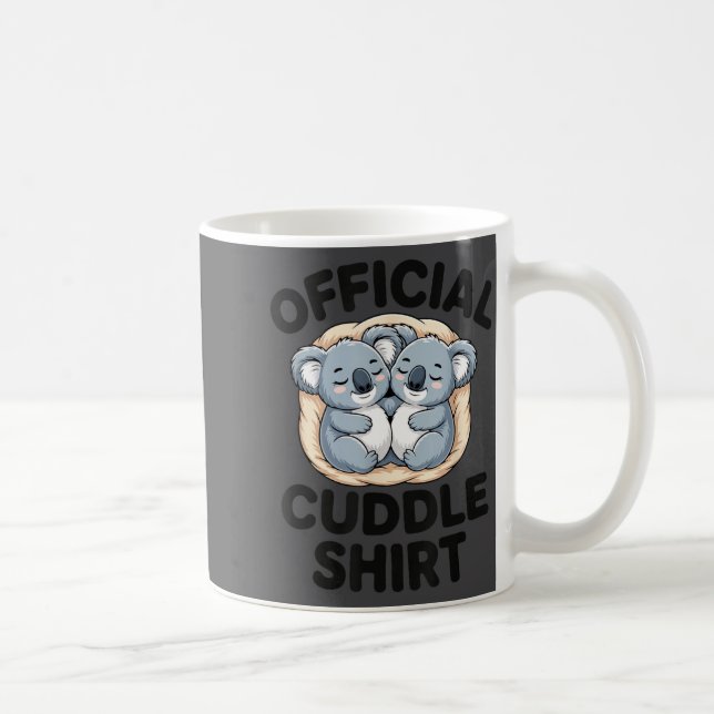 Koala Kram Cute Djurfantast Detta Är Min Kram  Kaffemugg (Höger)