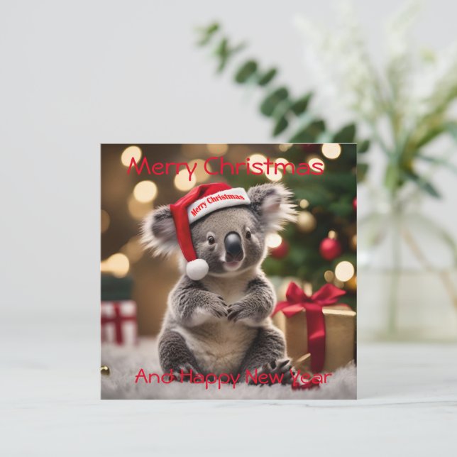 "Koala Kris Kringle: jul ner under" (Stående Fram)