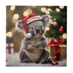 "Koala Kris Kringle: jul ner under" Kakelplatta