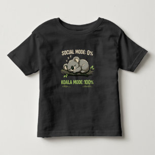 Koala-läge Roligt Introvert T Shirt