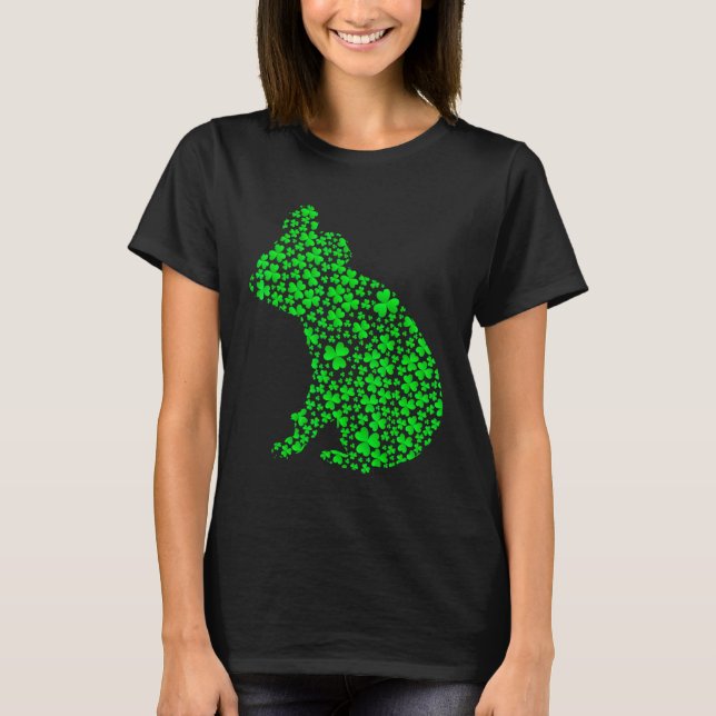 Koala Leprechaun Koala St patricks day T Shirt (Framsida)