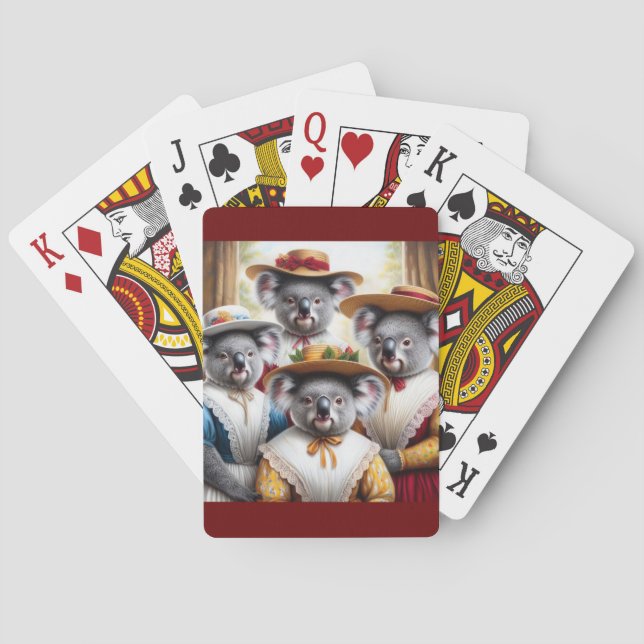 Koala Little Women Casinokort (Baksidan)