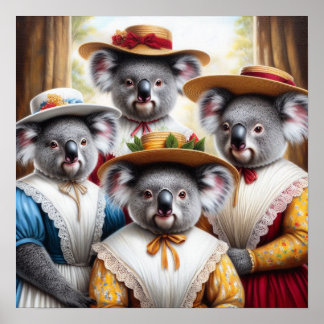 Koala Little Women Poster