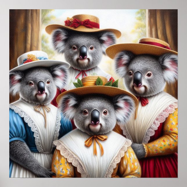 Koala Little Women Poster (Framsidan)