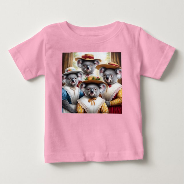 Koala Little Women T Shirt (Framsida)
