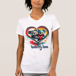 KOALA LOVE PLAYERA T SHIRT