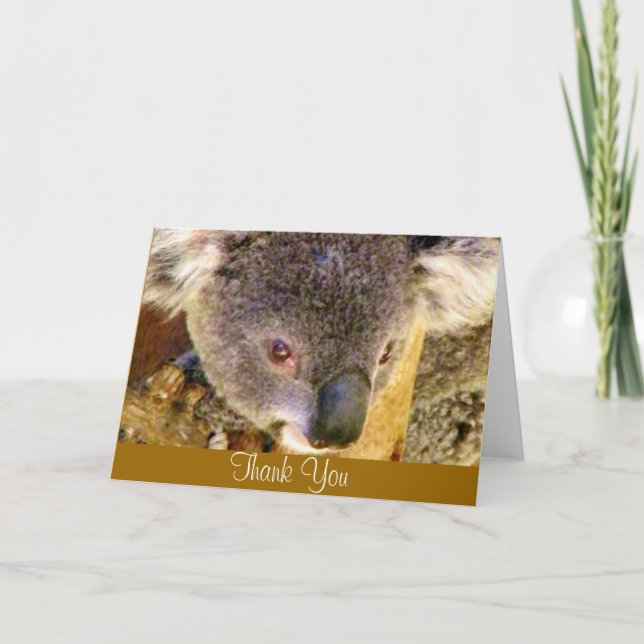 Koala Love_ Tack Kort (Framsida)