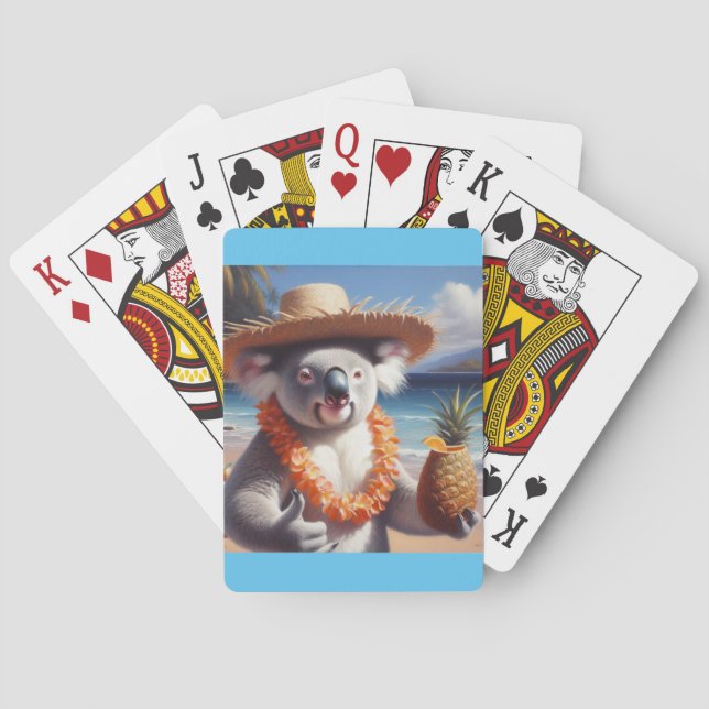Koala Luau Casinokort (Baksidan)