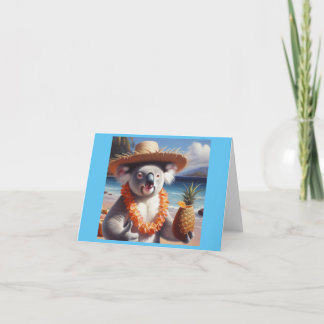 Koala Luau Kort