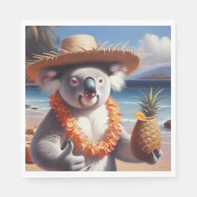 Koala Luau Pappersservett (Framsidan)