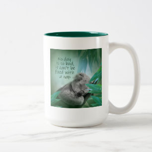 Koala lurar Två-Tonad mugg