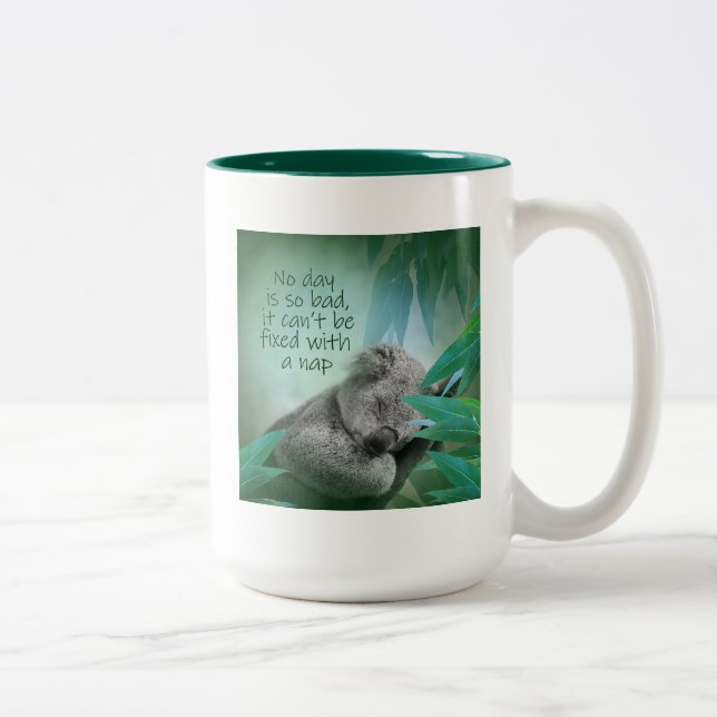 Koala lurar Två-Tonad mugg (Höger)