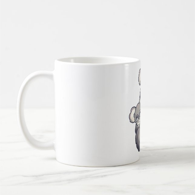 Koala mamma Magic Kaffemugg (Vänster)