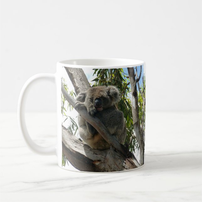 Koala - Märkre för sömngåva Kaffemugg (Vänster)