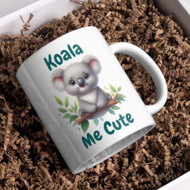 Koala Me Cute  Två-Tonad Mugg (Skapare uppladdad)