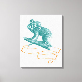 Koala med Baby Canvastryck
