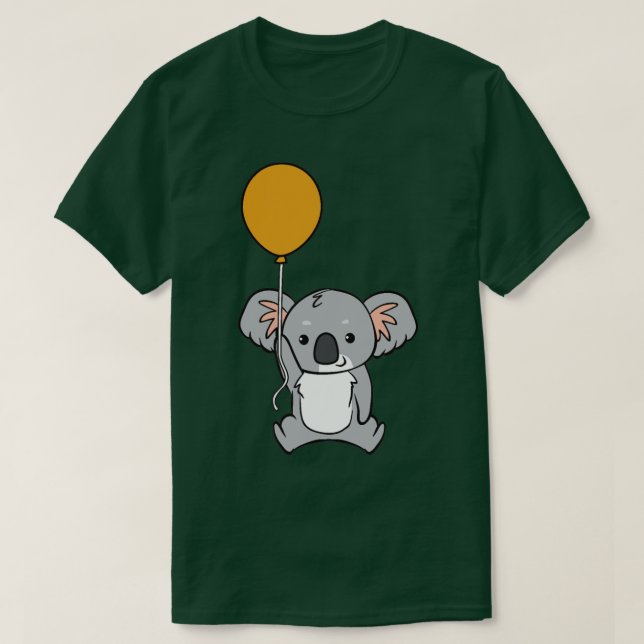 Koala med ballong 1 t shirt (Design framsida)