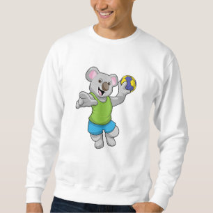 Koala med Handball Sports Lång Ärmad Tröja
