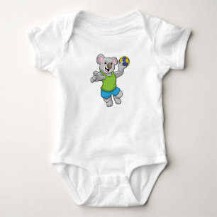 Koala med Handball Sports T Shirt