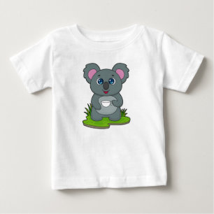 Koala med Koffee kopp T Shirt