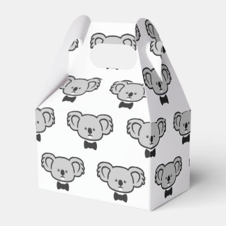 Koala med slips presentaskar