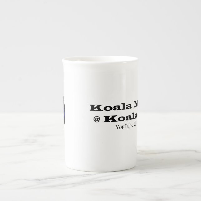Koala Musik Drickmugg Benporslin Mugg (Framsidan)
