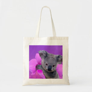 Koala och Orchids Tygkasse