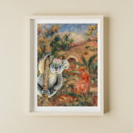 Koala och Renoirs lantgård Poster