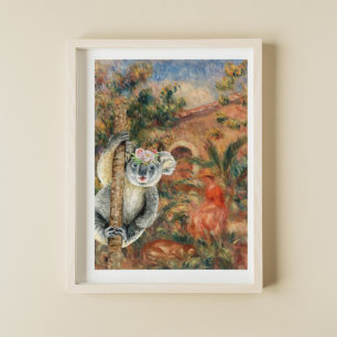 Koala och Renoirs lantgård Poster