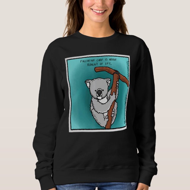 Koala of Lifes T Shirt (Framsida)