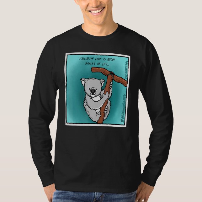 Koala of Lifes T Shirt (Framsida)