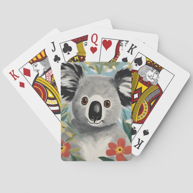 Koala Painting Casinokort (Baksidan)