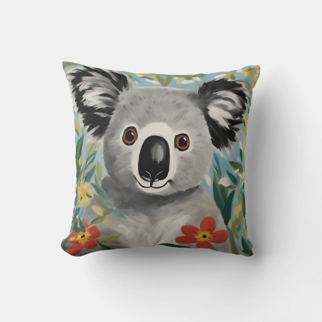 Koala Painting Kudde (Framsida)