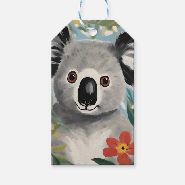 Koala Painting Presentetikett (Framsidan)