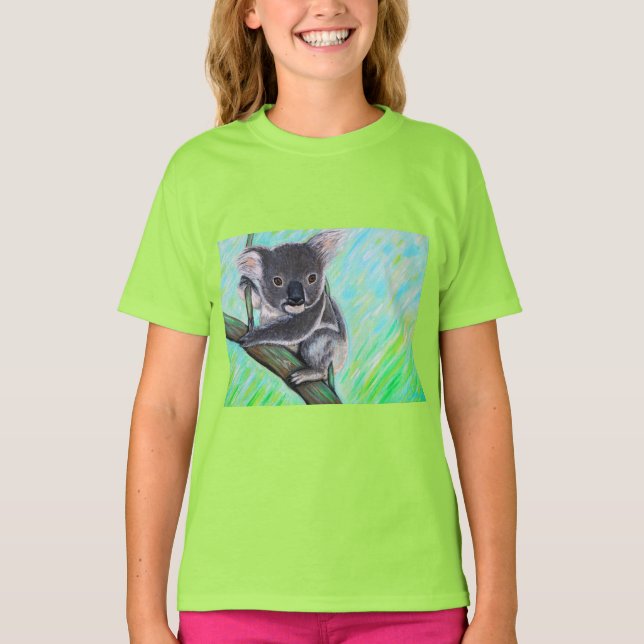 Koala Painting T Shirt (Framsida)