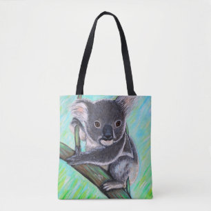 Koala Painting Tygkasse