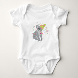 Koala Partying - Djur med Party T Shirt