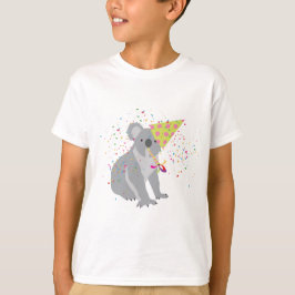 Koala Partying - Djur med Party T Shirt