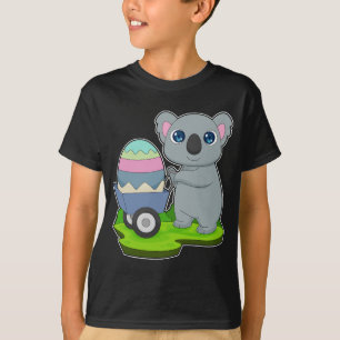 Koala Påsk Påskägg Wheelbarrow T Shirt