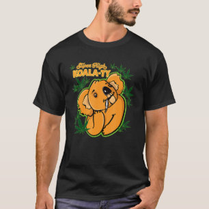 Koala Pun Pot Älskare Toppen High Koala-Ty Kush Sm T Shirt
