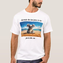 Koala sandstrand Australien det bästa stället att