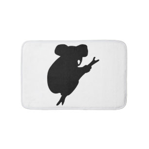Koala Silhouette Badrumsmatta