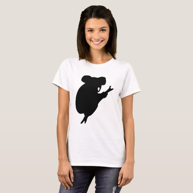 Koala Siluett T-shirt (Hel framsida)