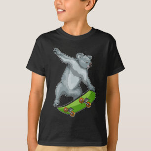 Koala Skater Skateboard Sports T Shirt