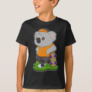 Koala Skater Skateboard Sports T Shirt